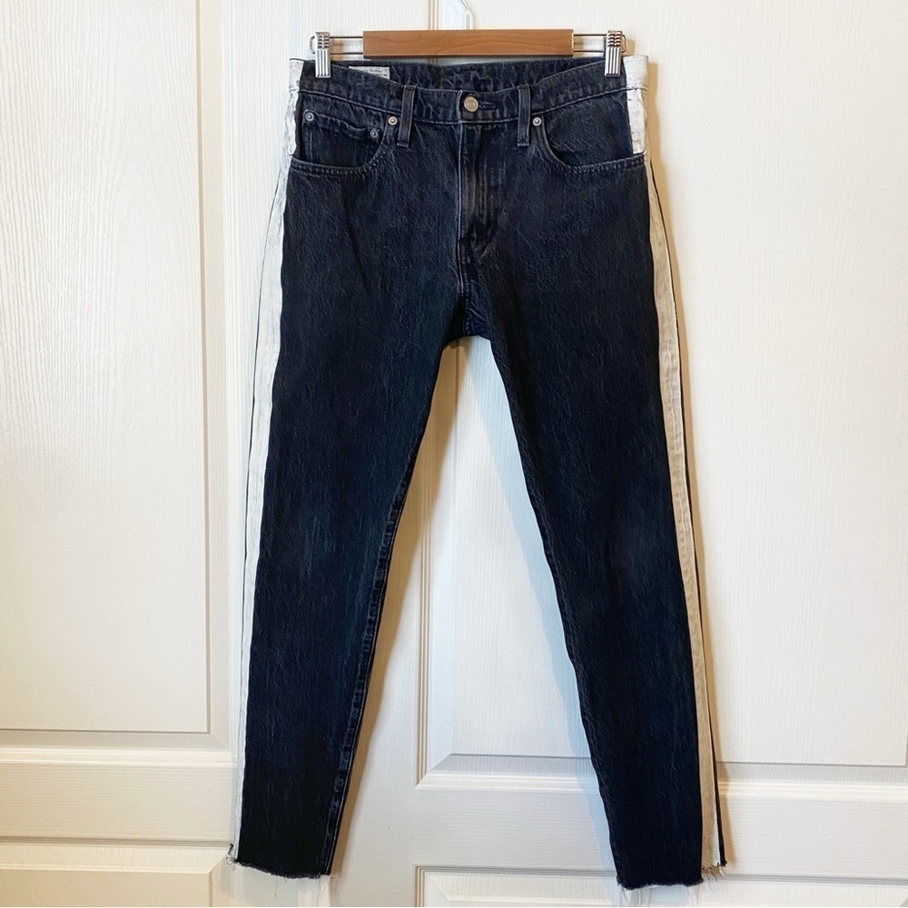 Levi’s Premium 512 Slim Taper Denim Jeans with Tuxedo Stripe Size 31